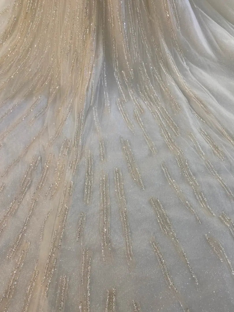 Gorgeous Beading Work Bridal Dress Mscooco.co.uk