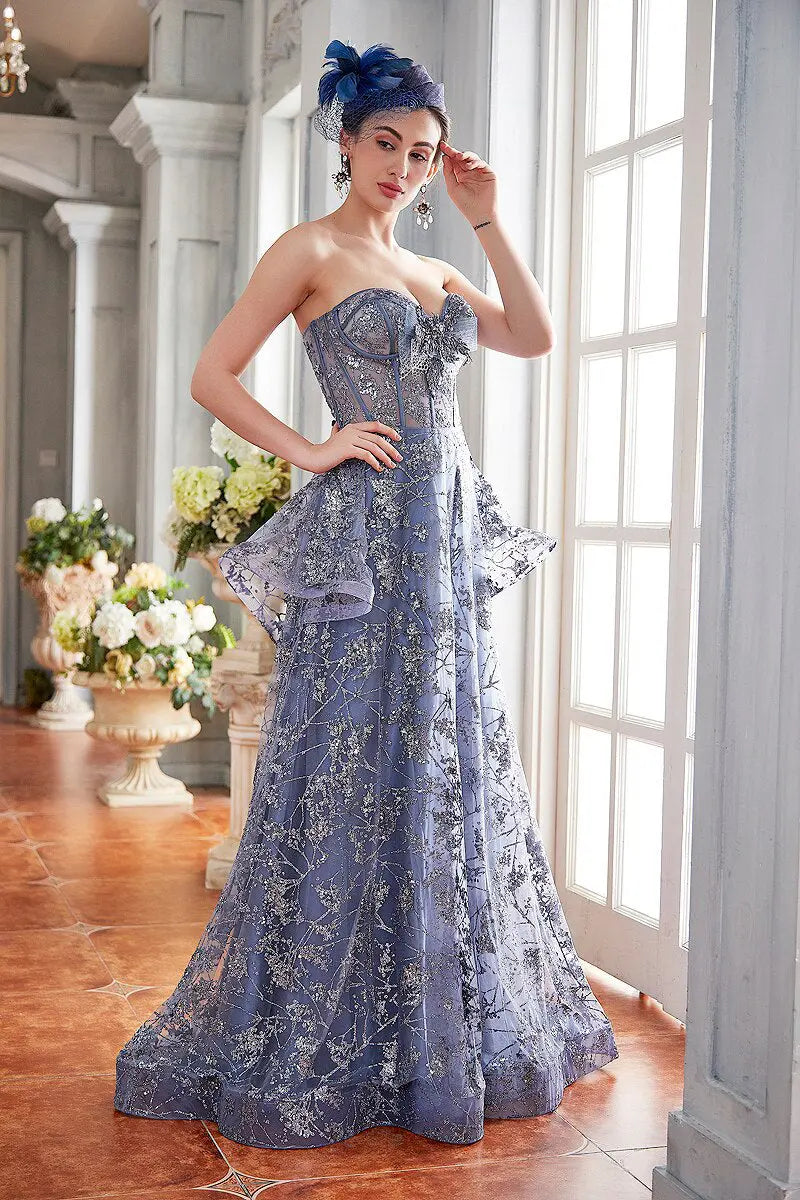 Maya - Sweetheart Sequin Maxi Dress Mscooco.co.uk