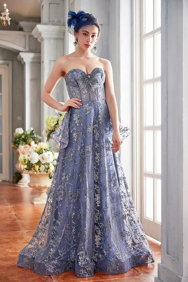 Maya - Sweetheart Sequin Maxi Dress Mscooco.co.uk