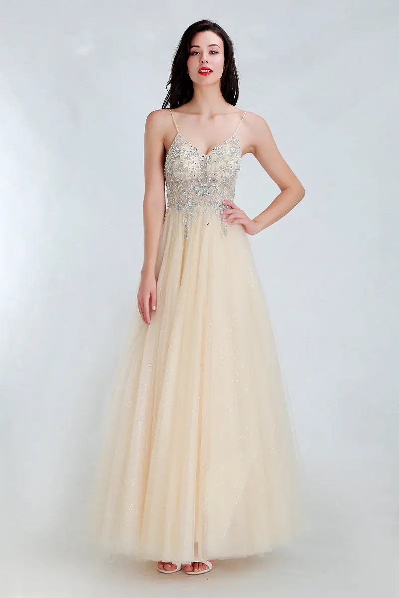 NATALIYA - Embellished Maxi Dress Mscooco.co.uk