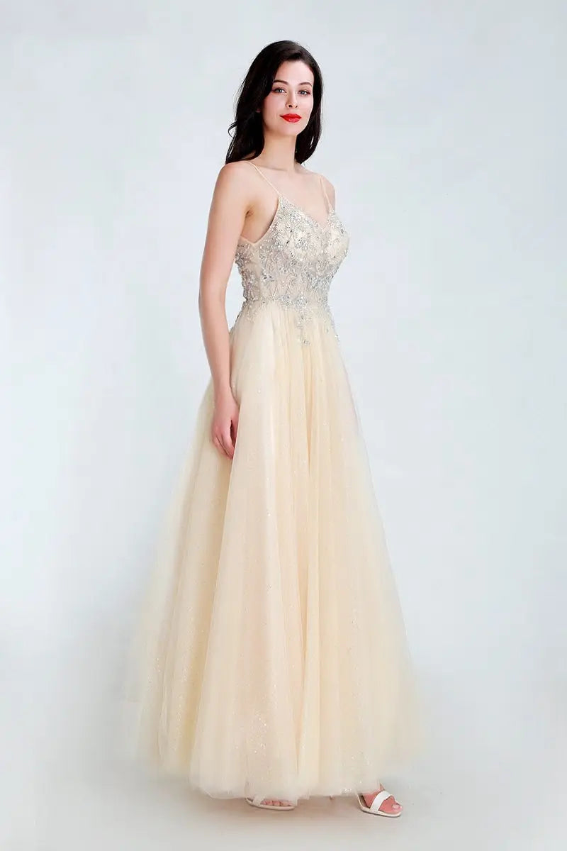 NATALIYA - Embellished Maxi Dress Mscooco.co.uk