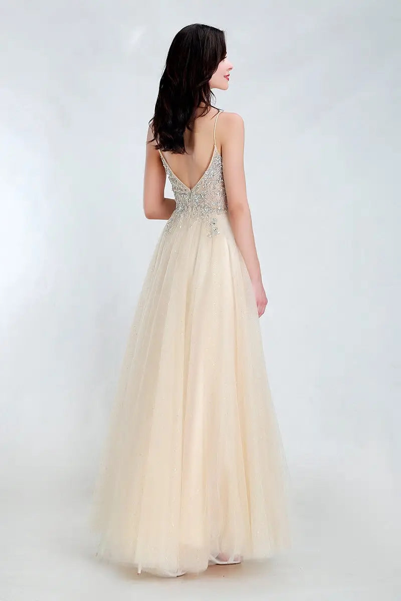 NATALIYA - Embellished Maxi Dress Mscooco.co.uk
