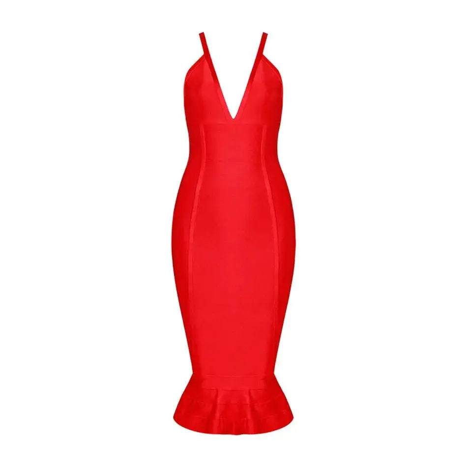 New Sexy Spaghetti Strap Mermaid Dresses