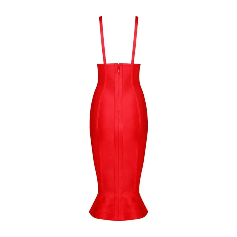 New Sexy Spaghetti Strap Mermaid Dresses