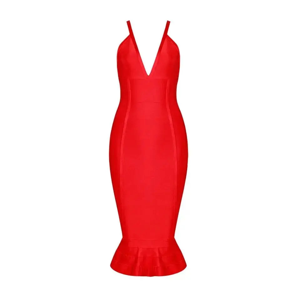 New Sexy Spaghetti Strap Mermaid Dresses
