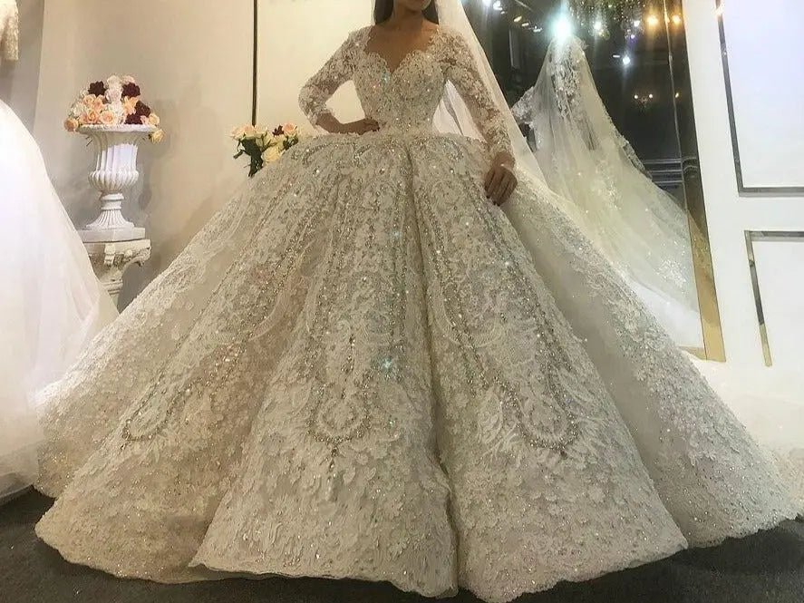 2021 New Design Luxury Wedding Dress - Mscooco.co.uk