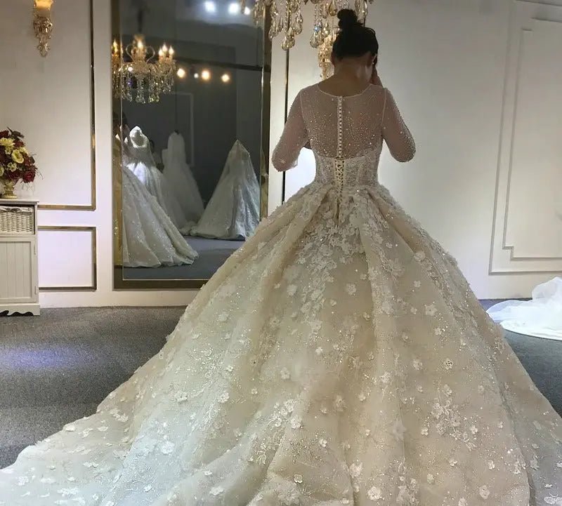 2021 New design Wedding Dress - Mscooco.co.uk