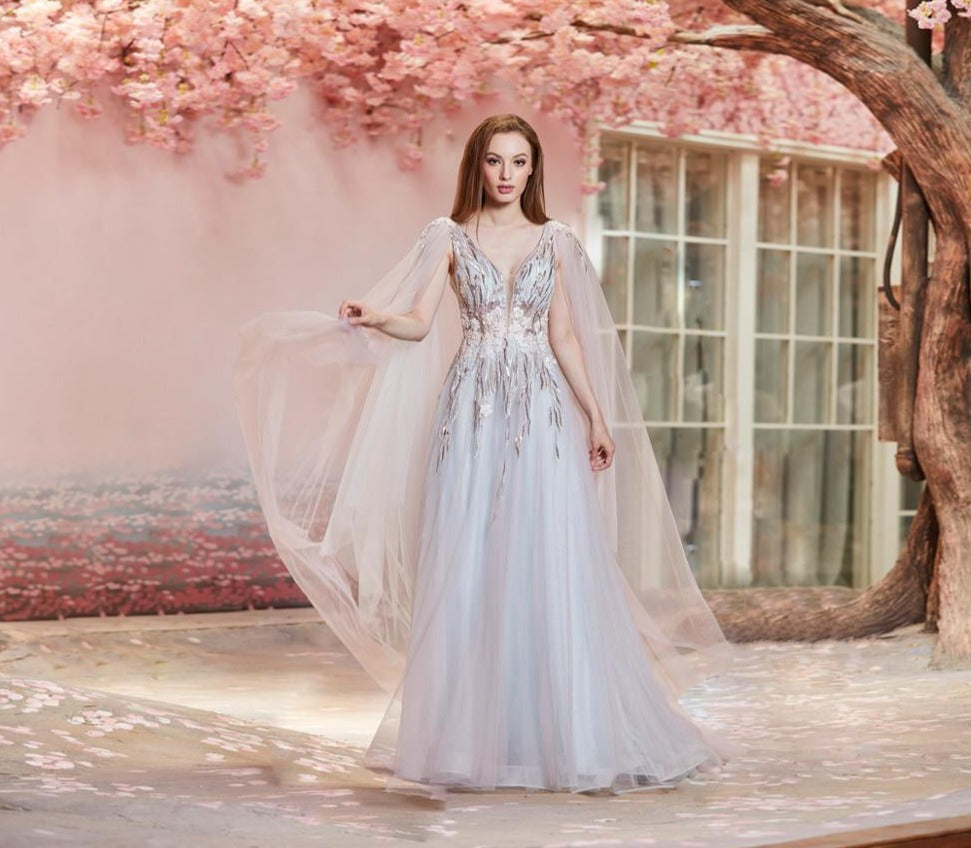 Severine Elegant Appliques A Line Formal Dress Mscooco.co.uk