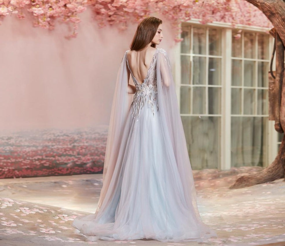 Severine Elegant Appliques A Line Formal Dress Mscooco.co.uk