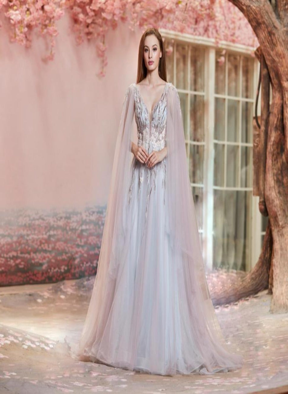 Severine Elegant Appliques A Line Formal Dress Mscooco.co.uk