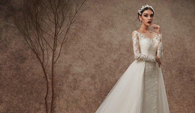 Mermaid Wedding Dress With Detachable Skirt Mscooco.co.uk