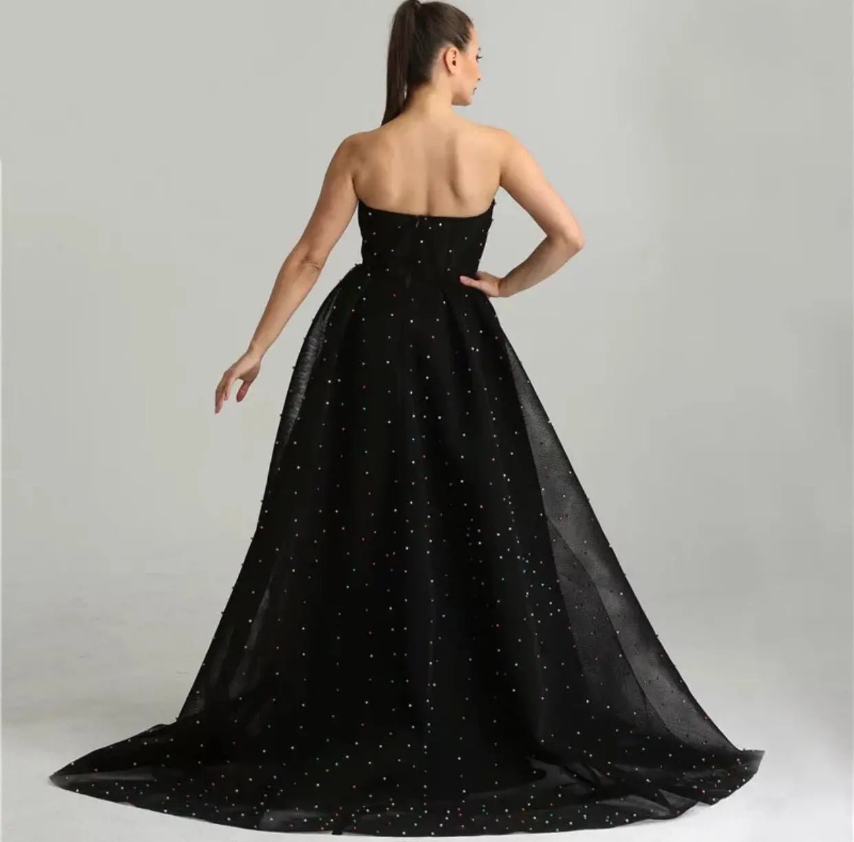 Acacia Pearls Embellished Prom Dress - Mscooco.co.uk