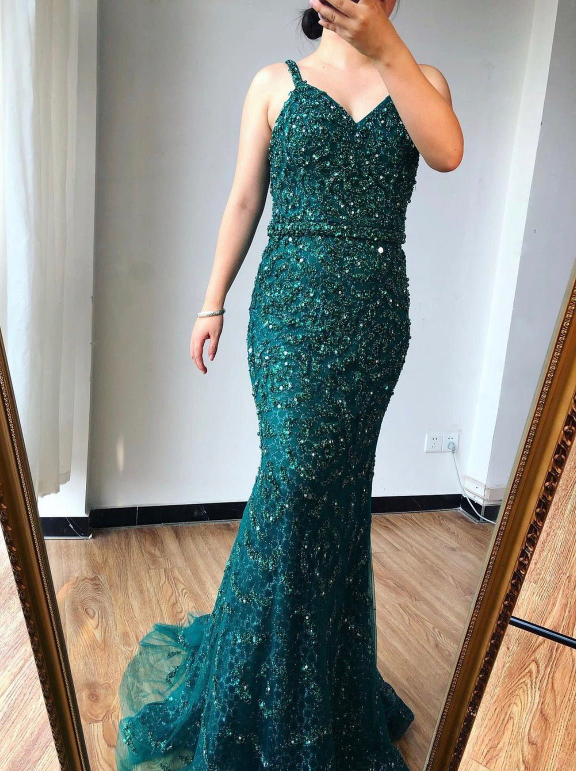 ALYSSA - Diamond beading Gown - Mscooco.co.uk