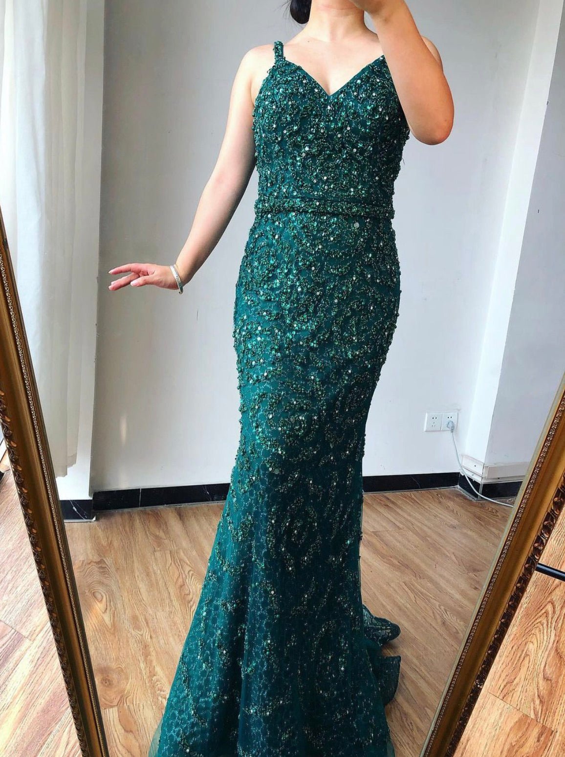 ALYSSA - Diamond beading Gown - Mscooco.co.uk