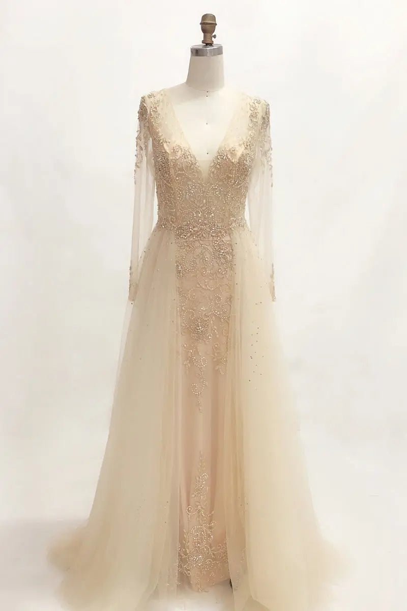 ARABELLA - Beaded Embellished Gown - Mscooco.co.uk