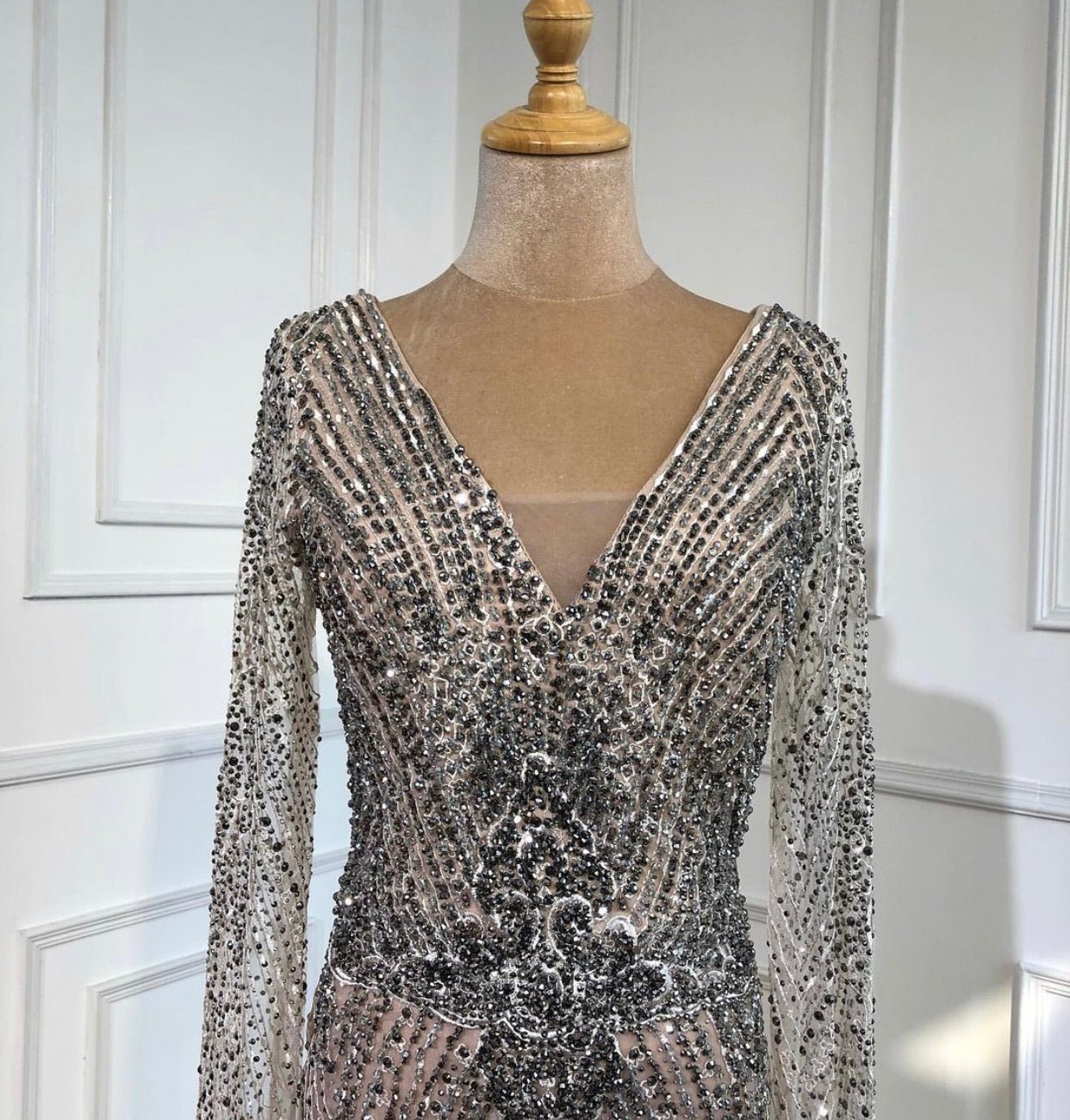 Azalea Luxury Mermaid Evening Dress - Mscooco.co.uk