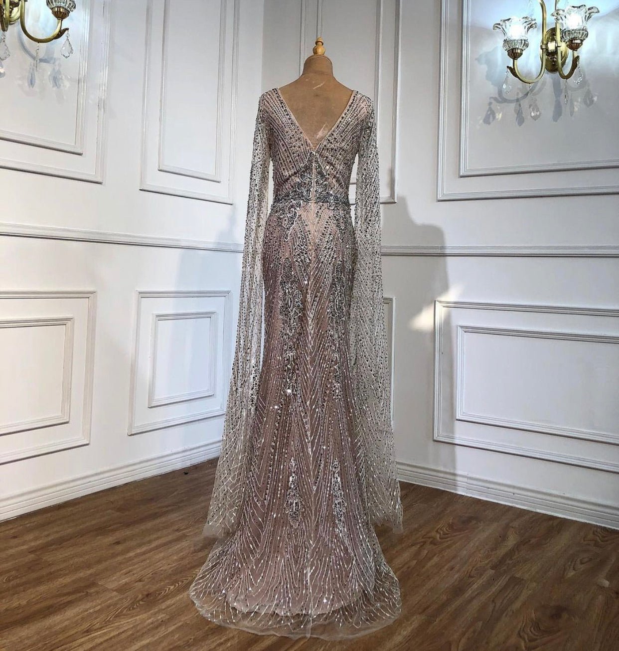 Azalea Luxury Mermaid Evening Dress - Mscooco.co.uk