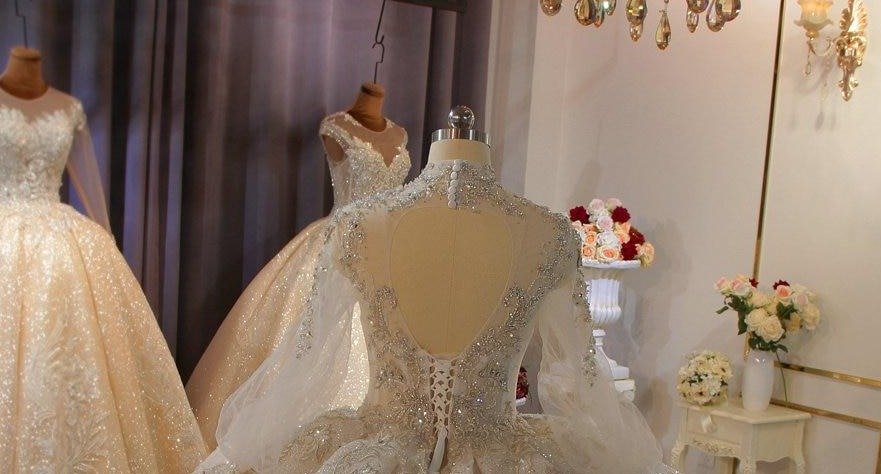 Big Ball Gown Wedding Dress - Mscooco.co.uk
