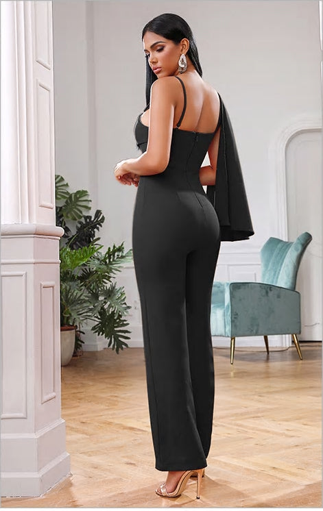 Zibi Sleeveless Elegant Jumpsuit Mscooco.co.uk