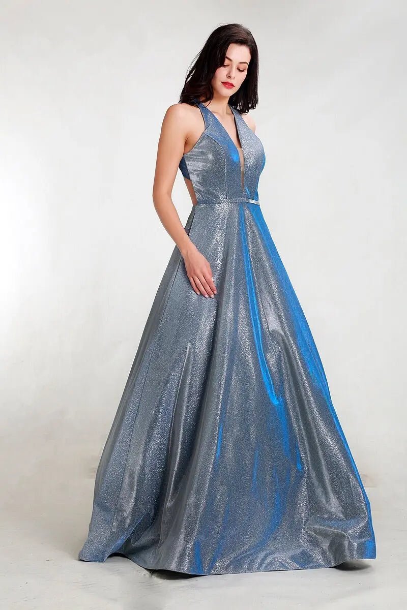 Elegant Simple Shining Gown - Mscooco.co.uk