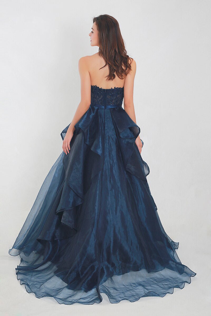 Frishtah - Embroidered Evening Dress - Mscooco.co.uk