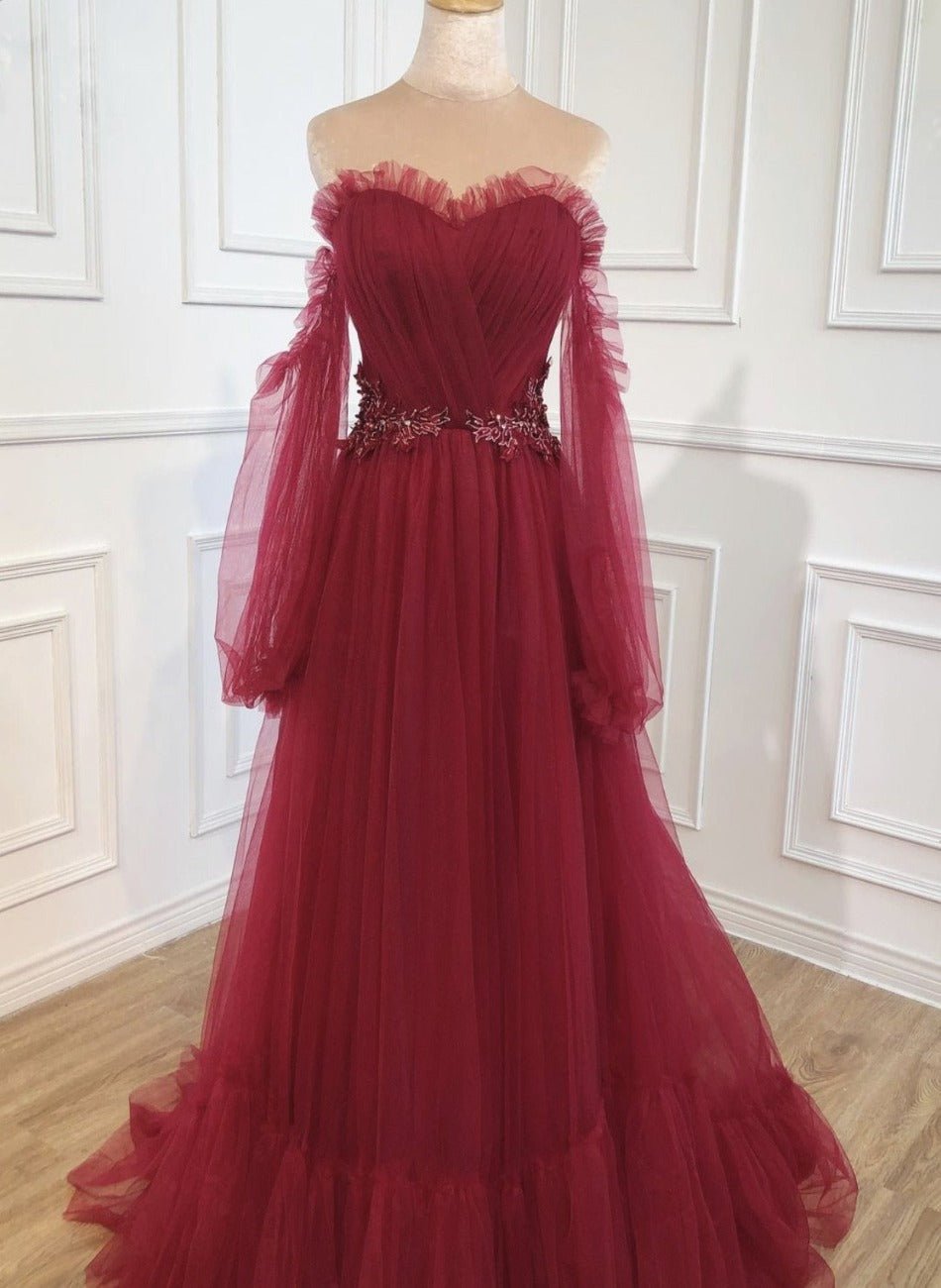 Simple discount fancy gown