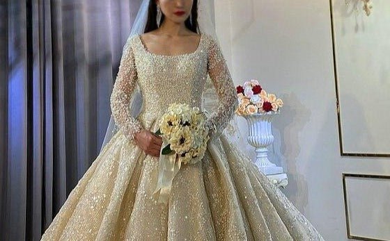 Long Sleeves Lace Wedding Dress 2021 - Mscooco.co.uk