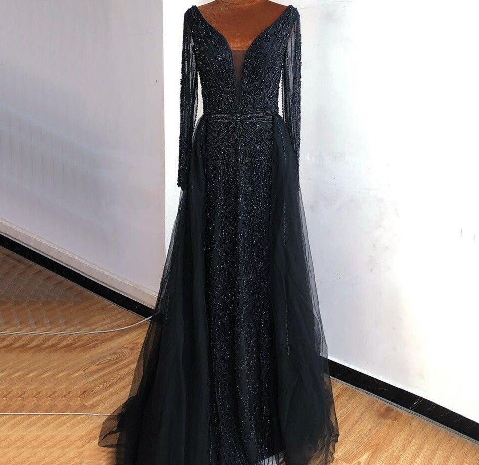 Maren Crystal Beading Luxury Formal Dress - Mscooco.co.uk