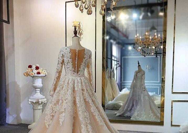 Mermaid With Detachable Skirt Full Beading Wedding Dress - Mscooco.co.uk