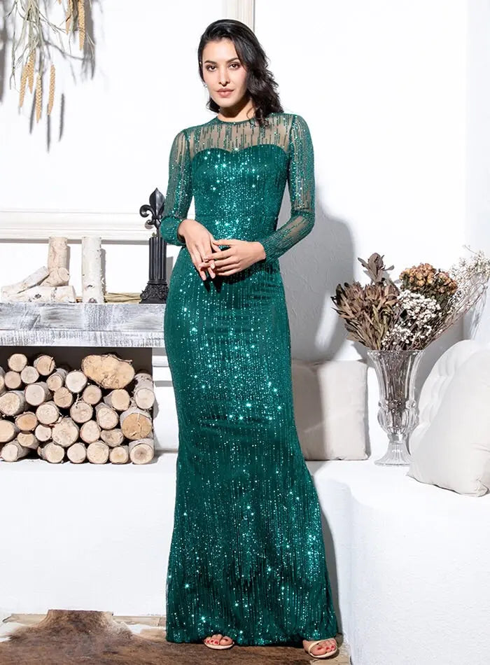 long sleeve glitter dress uk High Neck Long Sleeve Black Sequin Dress Uk Maxi High Neck Sparkly Dress Long Sleeve Next