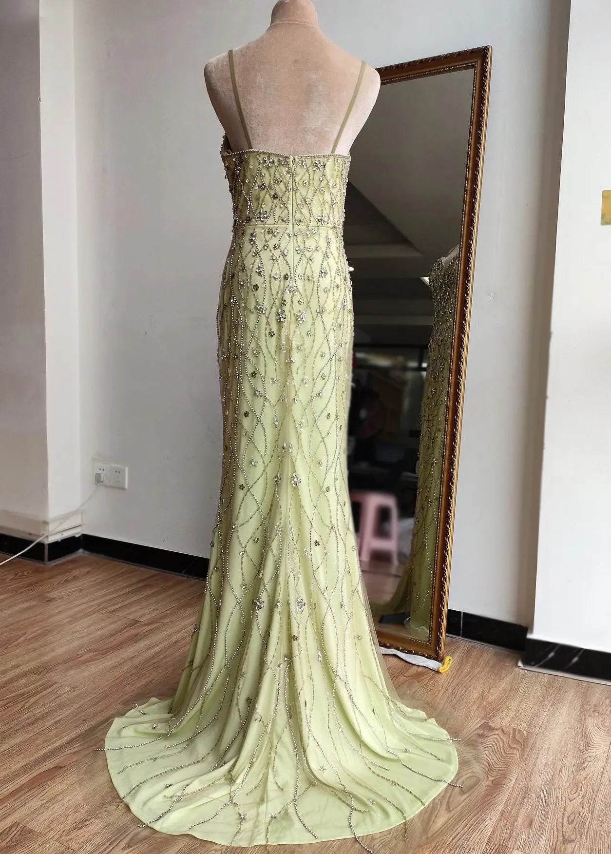 Keira Mermaid Beading Evening Dress Mscooco.co.uk