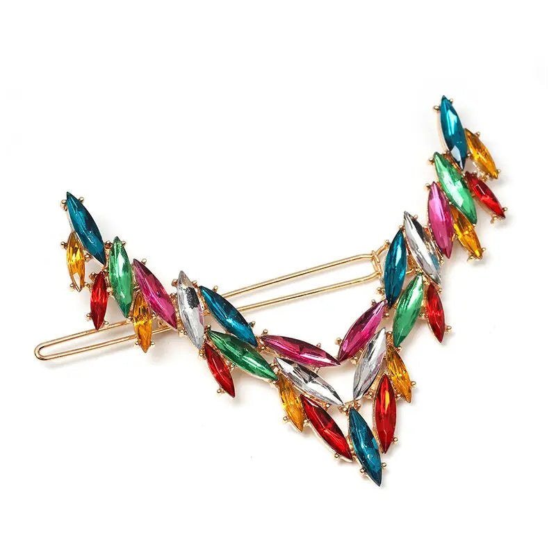 Trendy Crystal Hairwear Cute Girl Headband Brand Design Statement Hair - MSCOOCO