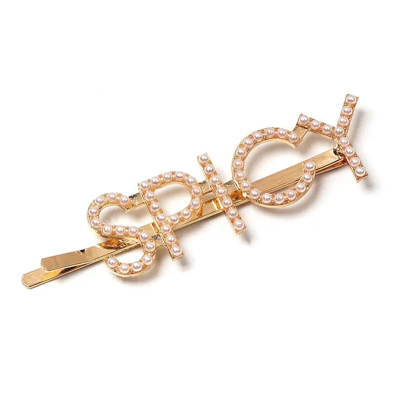 Trendy Crystal Hairwear Cute Girl Headband Brand Design Statement Hair - MSCOOCO