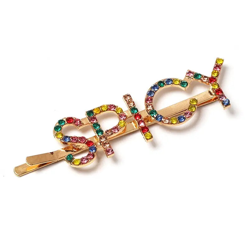 Trendy Crystal Hairwear Cute Girl Headband Brand Design Statement Hair - MSCOOCO