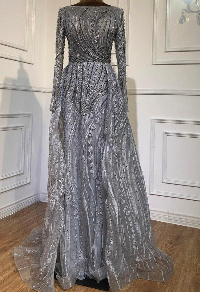 Tenley Elegant Luxury Beading Formal Dress Mscooco.co.uk