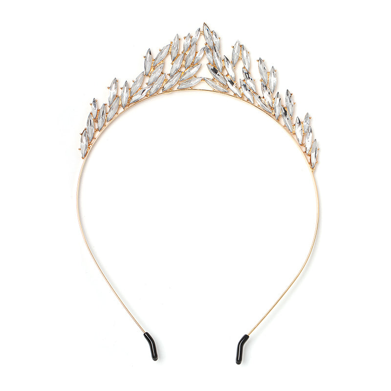 Trendy Crystal Hairwear Cute Girl Headband Brand Design Statement Hair - MSCOOCO