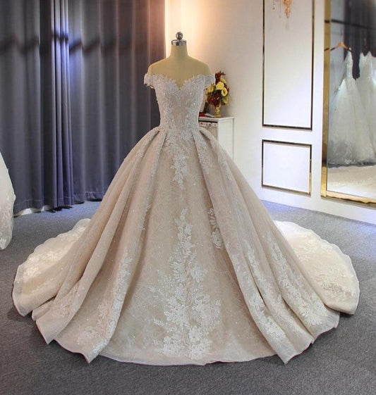 Off The Shoulder Wedding Dress Mscooco.co.uk