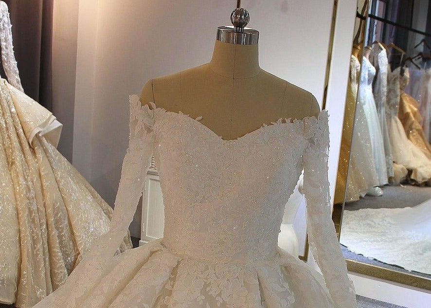 Off The Shoulder Wedding Dress Mscooco.co.uk