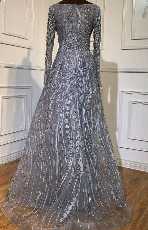 Tenley Elegant Luxury Beading Formal Dress Mscooco.co.uk
