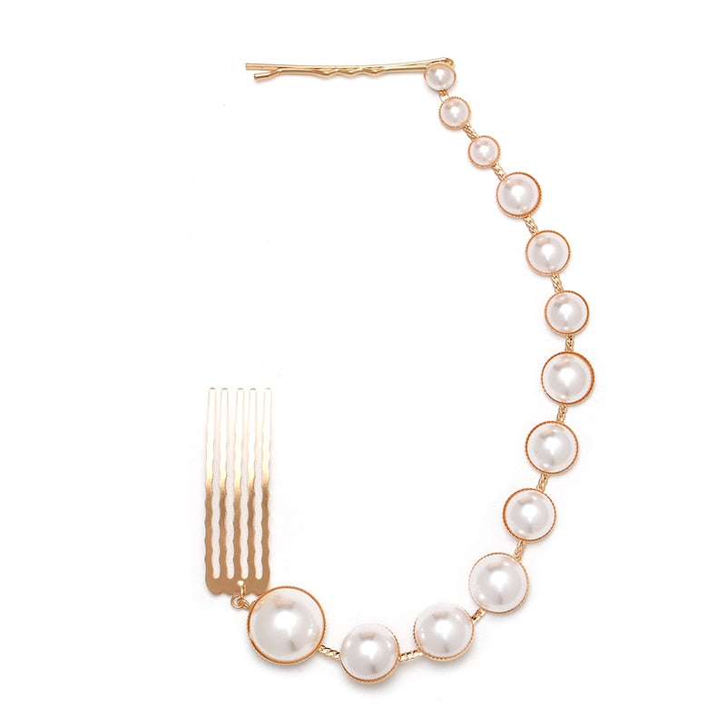 Trendy Crystal Hairwear Cute Girl Headband Brand Design Statement Hair - MSCOOCO