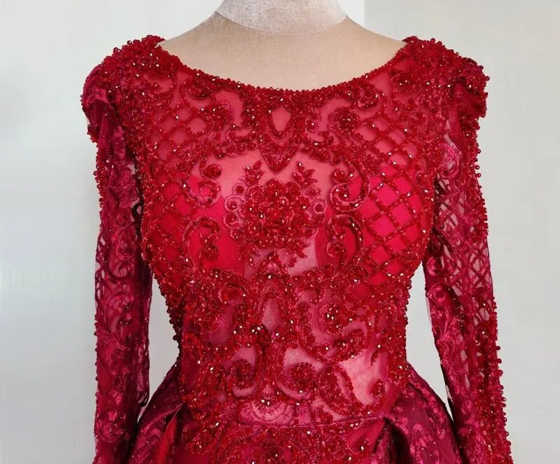 Alisha Beading Sequins Embellished Formal Dress - Mscooco.co.uk