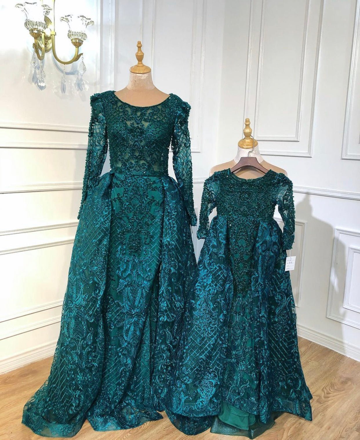 Alisha Beading Sequins Embellished Formal Dress - Mscooco.co.uk