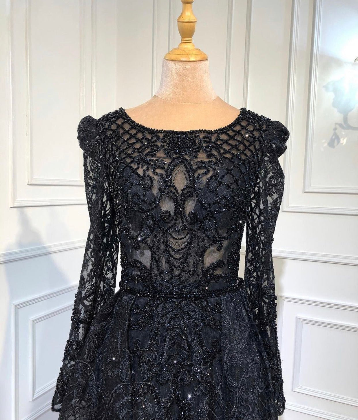 Alisha Beading Sequins Embellished Formal Dress - Mscooco.co.uk