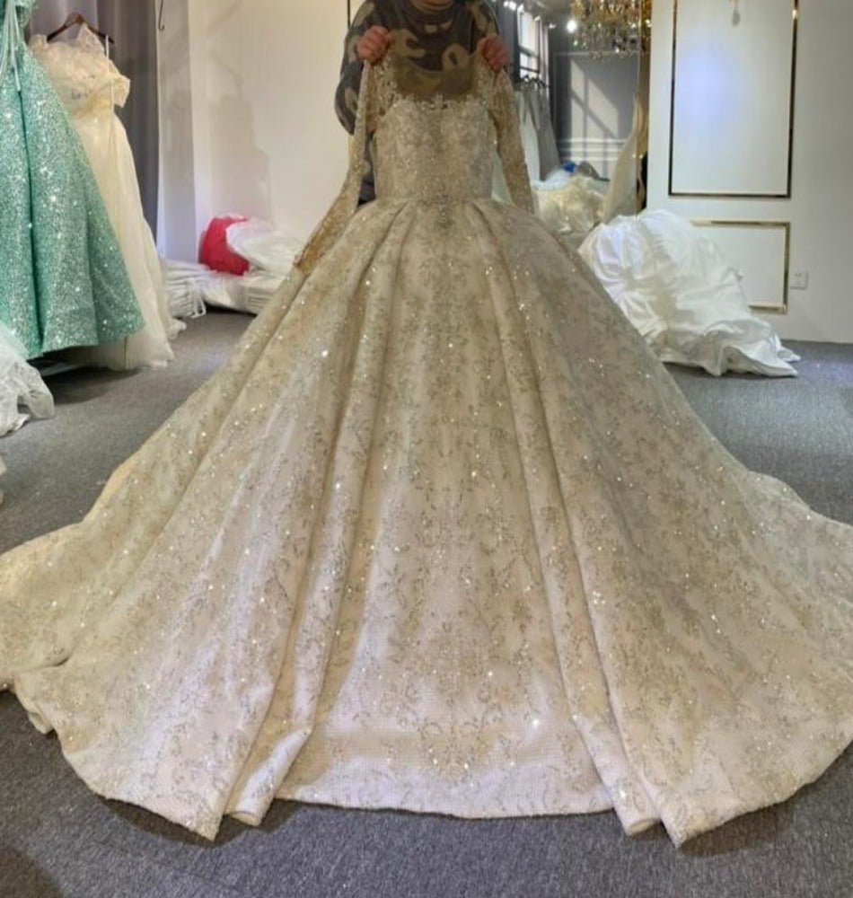 Beading Bridal Gown 2022 - Mscooco.co.uk