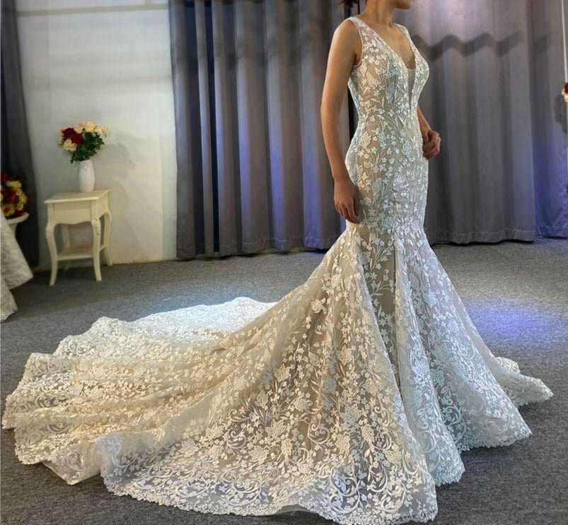 Beautiful Mermaid Wedding Dress - Mscooco.co.uk