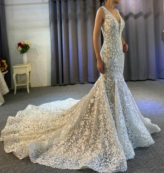 Beautiful Mermaid Wedding Dress - Mscooco.co.uk