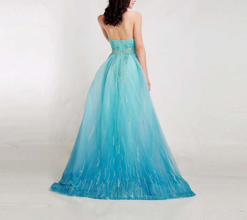 Chanel Gorgeous Beading Backless Evening Dress - Mscooco.co.uk
