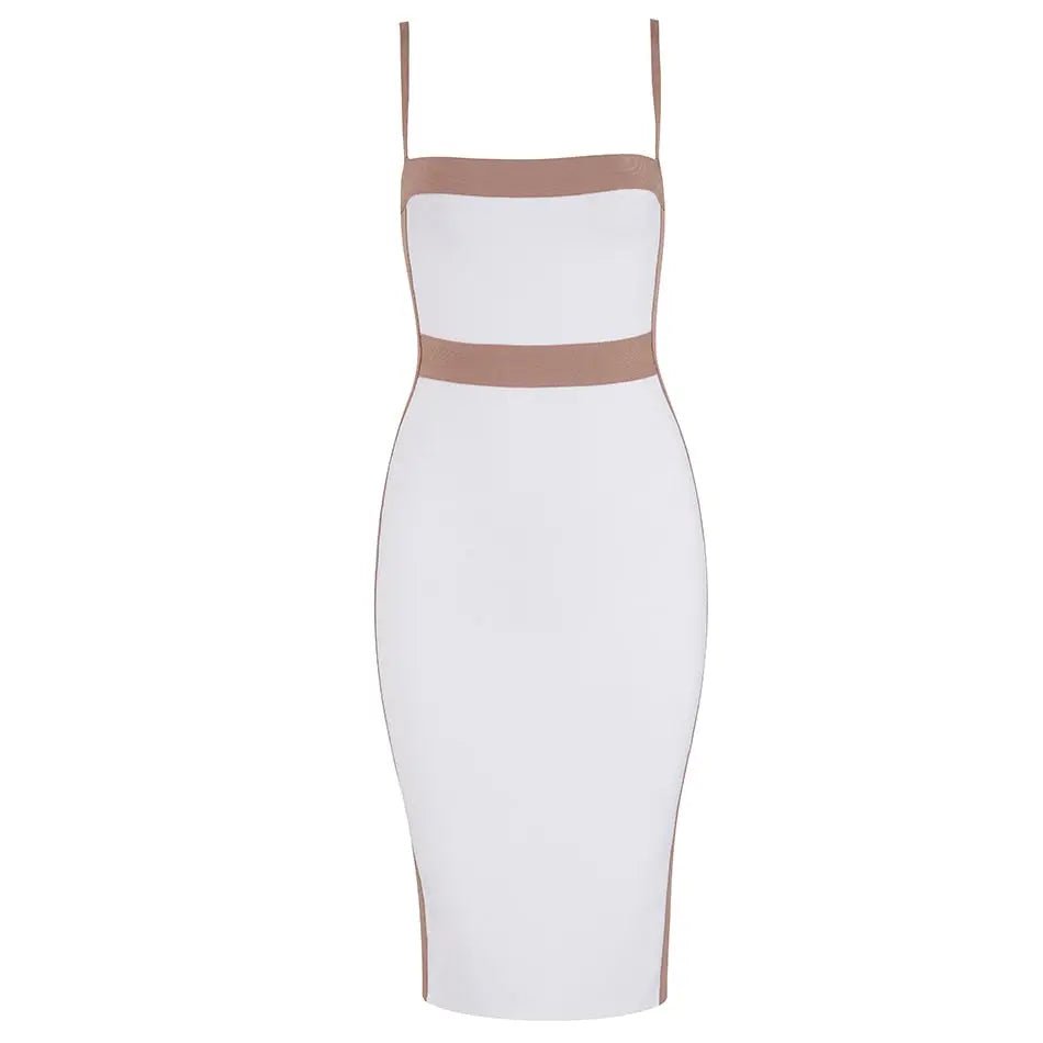 Elegant Sleeveless Bodycon Dress - Mscooco.co.uk