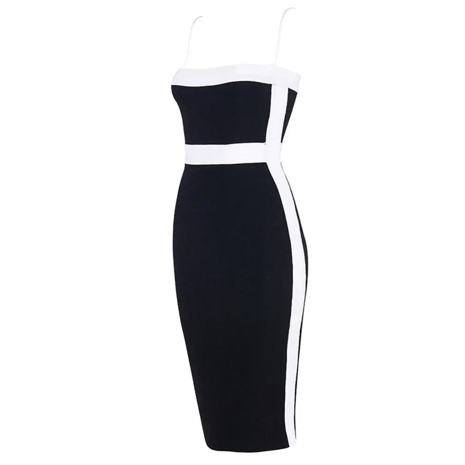 Elegant Sleeveless Bodycon Dress - Mscooco.co.uk