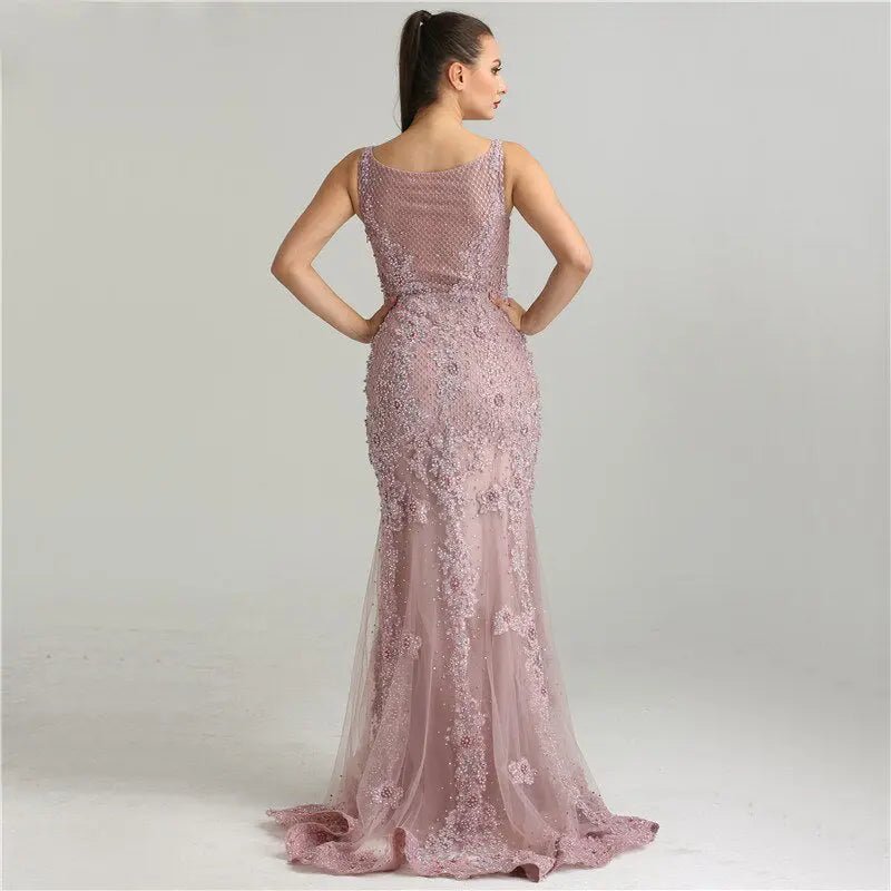 Esperanza Pearls Diamond Lace Formal Evening - Mscooco.co.uk